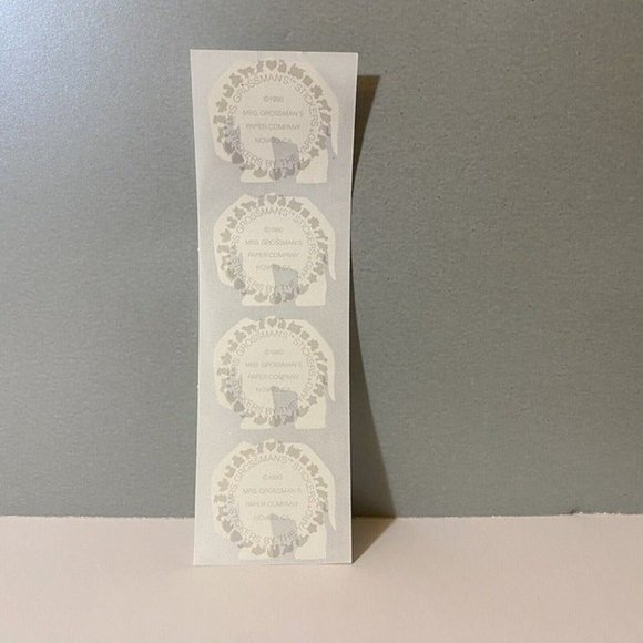 Vintage Mrs. Grossman’s 1980 Elephant Stickers - Picture 4 of 6